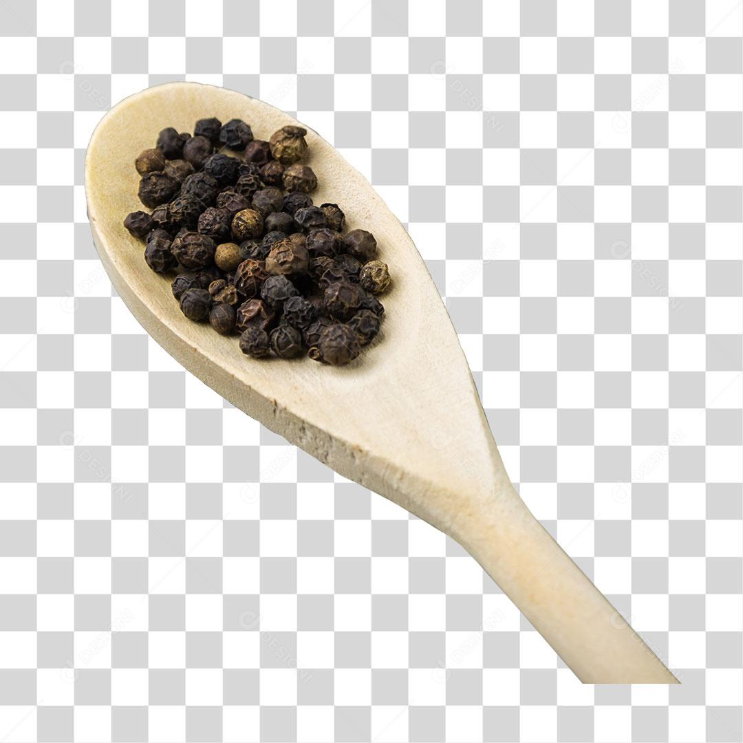 colher pimenta preta