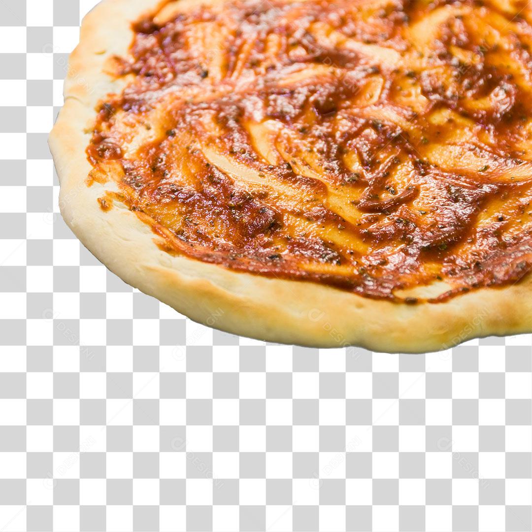 pizza com molho de tomate