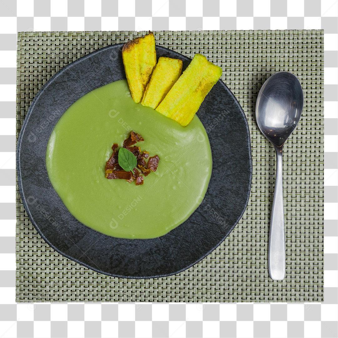 creme de ervilhas verde lowd carb