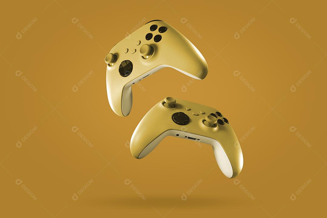 Controladores de jogos da Próxima Geração isolados