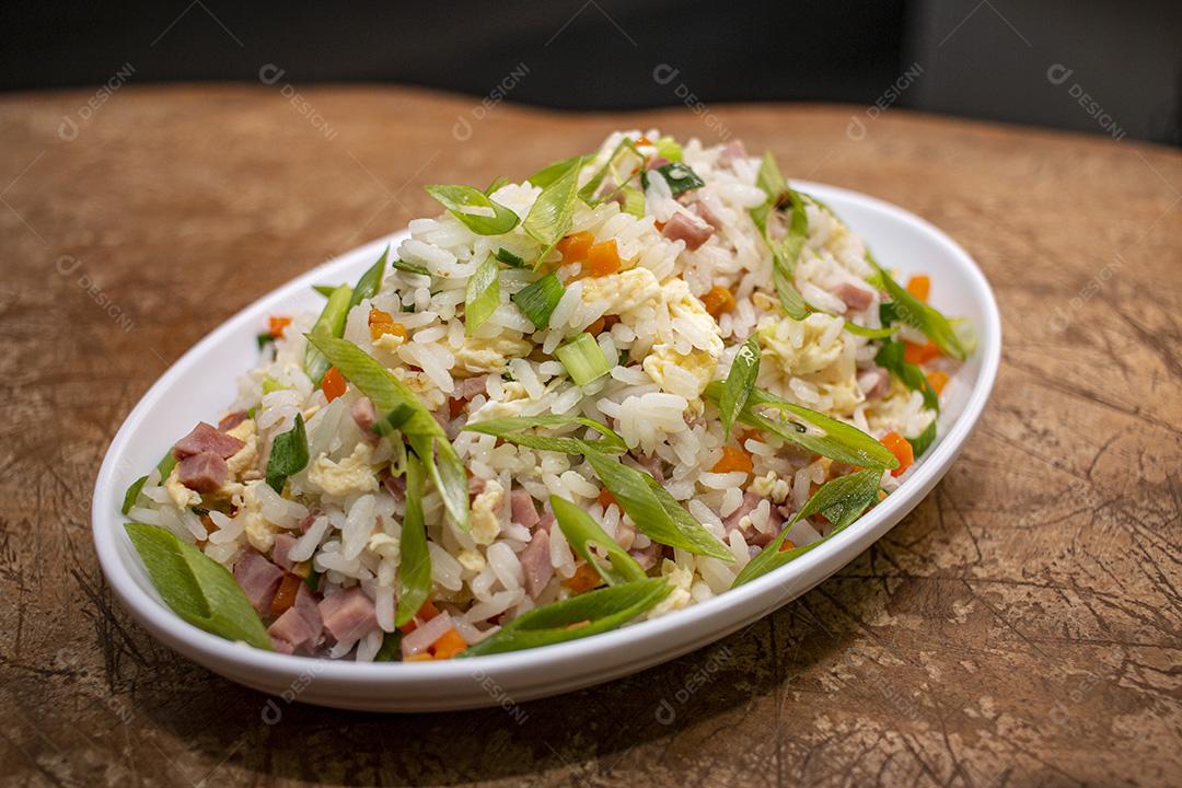 Comida típica brasileira. Risoto.