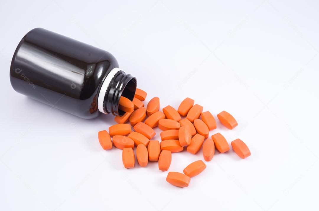 Prescrição de medicamentos para medicamentos de tratamento. Medicamento farmacêutico