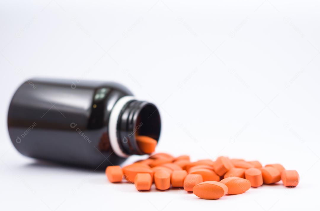 Prescrição de medicamentos para medicamentos de tratamento. Medicamento farmacêutico