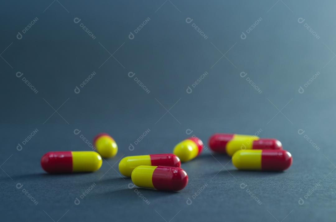 Prescrição de medicamentos para medicamentos de tratamento. Medicamento farmacêutico