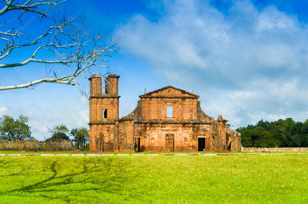 Missões Jesuítas dos Guaranis: Igreja, Ruínas de São Miguel das Missões, Rio Grande do Sul