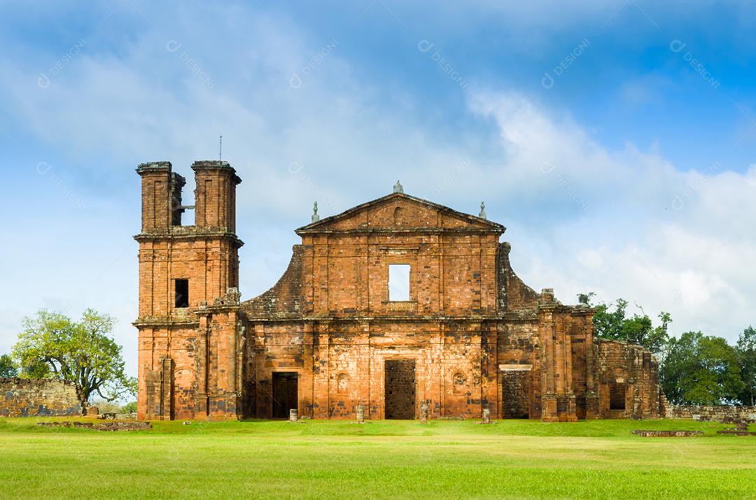 Missões Jesuítas dos Guaranis: Igreja, Ruínas de São Miguel das Missões, Rio Grande do Sul