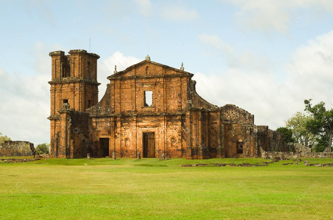Missões Jesuítas dos Guaranis: Igreja, Ruínas de São Miguel das Missões, Rio Grande do Sul