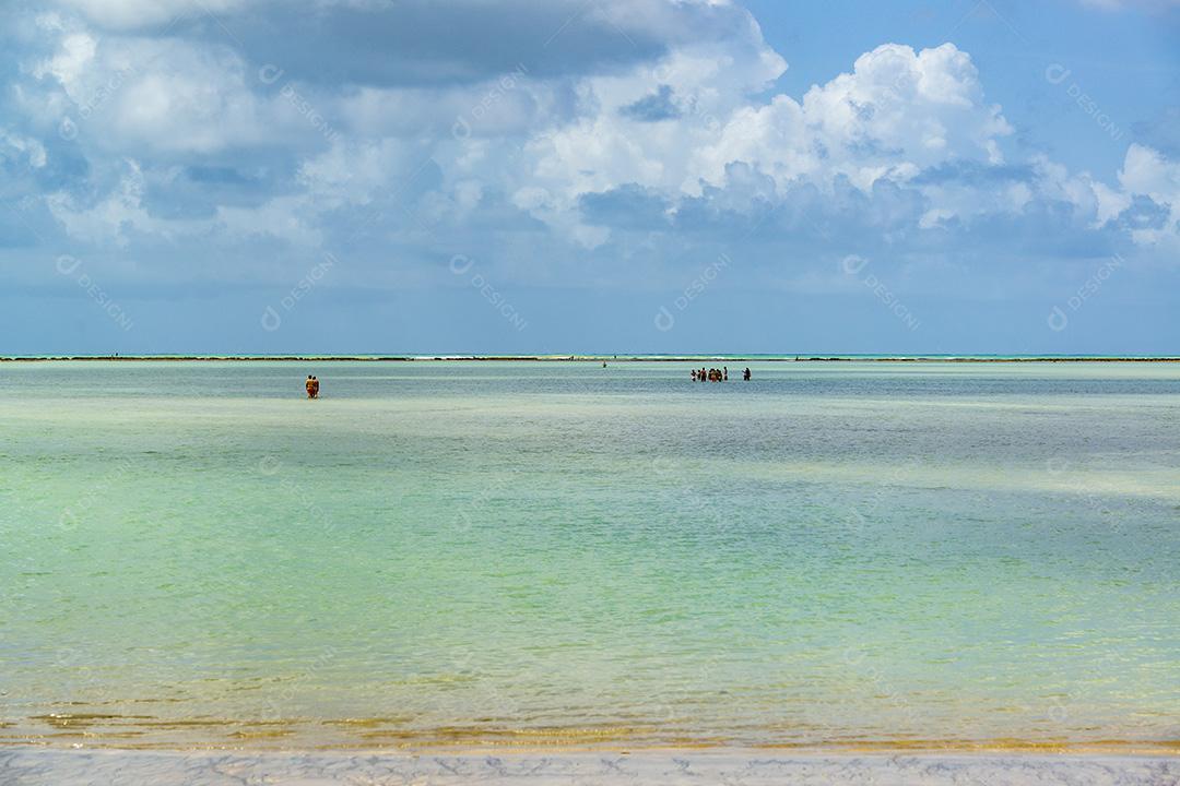 Praia de Antunes, Maragogi, Alagoas, Brasil, em 8 de abril de 2019.