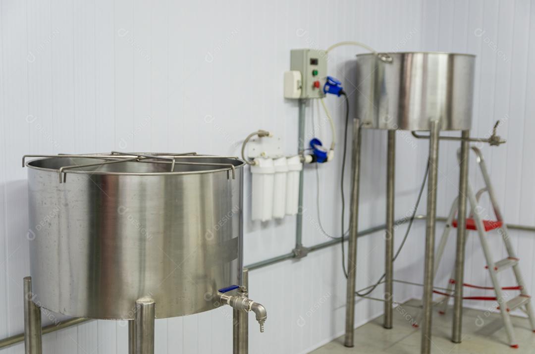 Equipamento de produção de cerveja artesanal, equipamento de fabricação caseira,