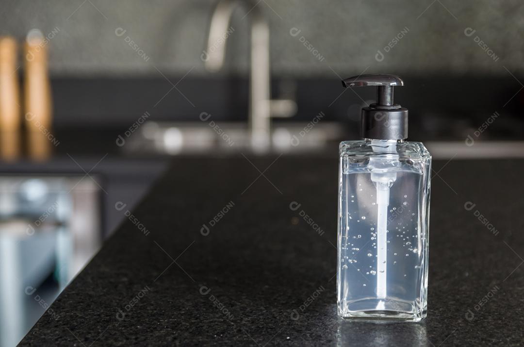 Gel desinfetante para as mãos de prevenção de coronavírus para higiene das mãos proteção COVID-19