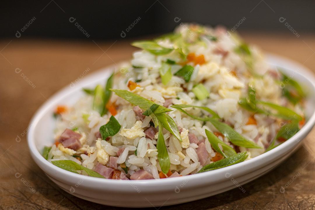Comida típica brasileira. Risoto.
