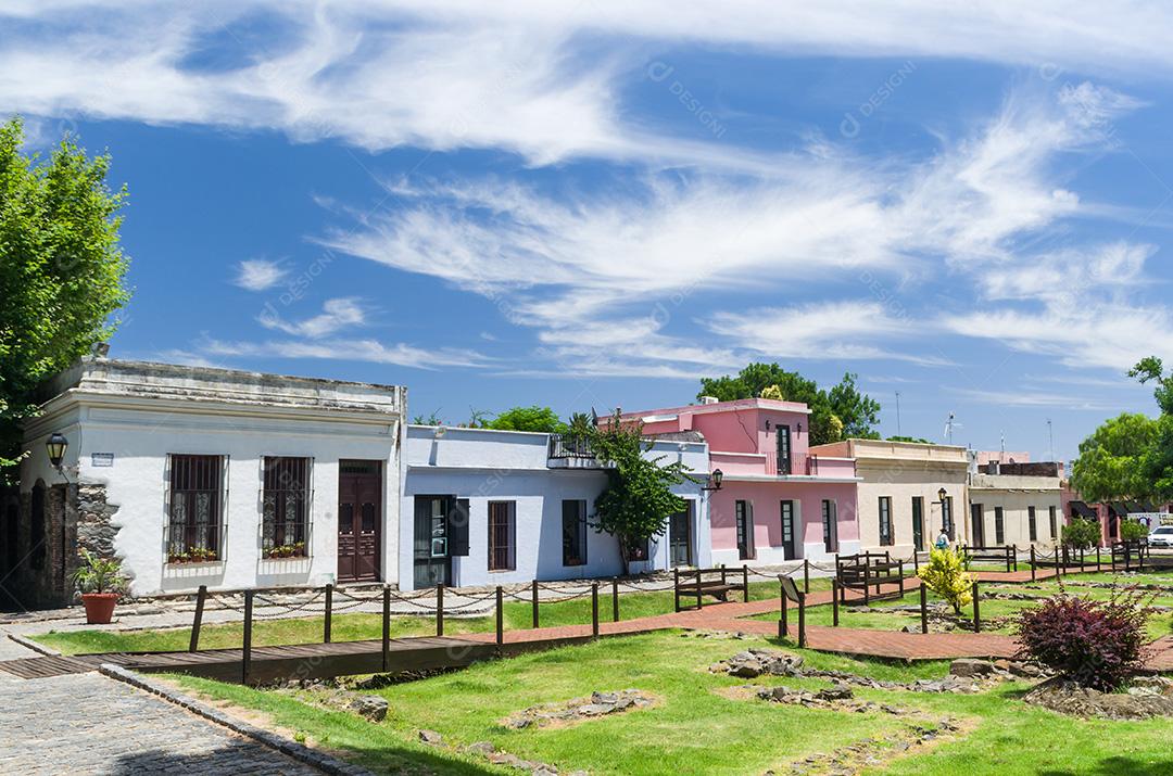 Colonia del Sacramento, Uruguai - 26 de dezembro de 2015: Português