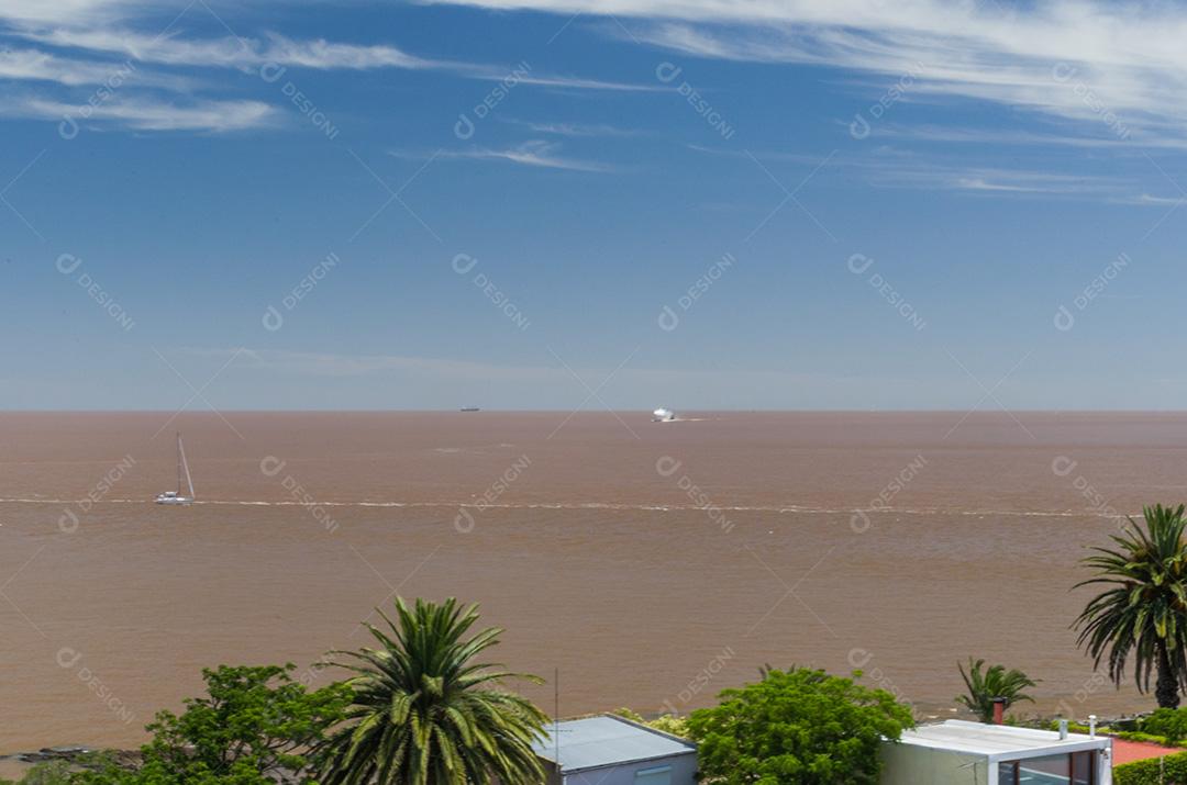 Colonia del Sacramento, Uruguai - 26 de dezembro de 2015: Português