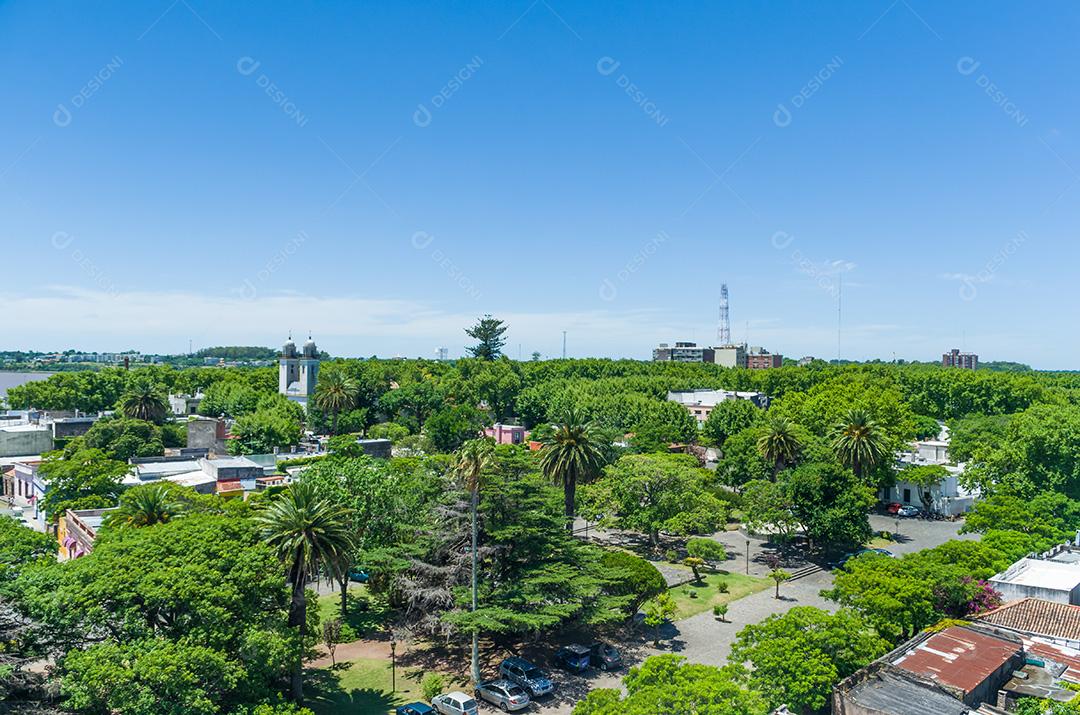 Colonia del Sacramento, Uruguai - 26 de dezembro de 2015: Português