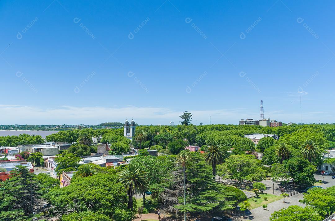 Colonia del Sacramento, Uruguai - 26 de dezembro de 2015: Português