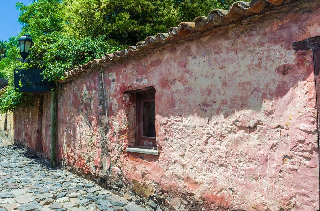 Colonia del Sacramento, Uruguai - 26 de dezembro de 2015: Português