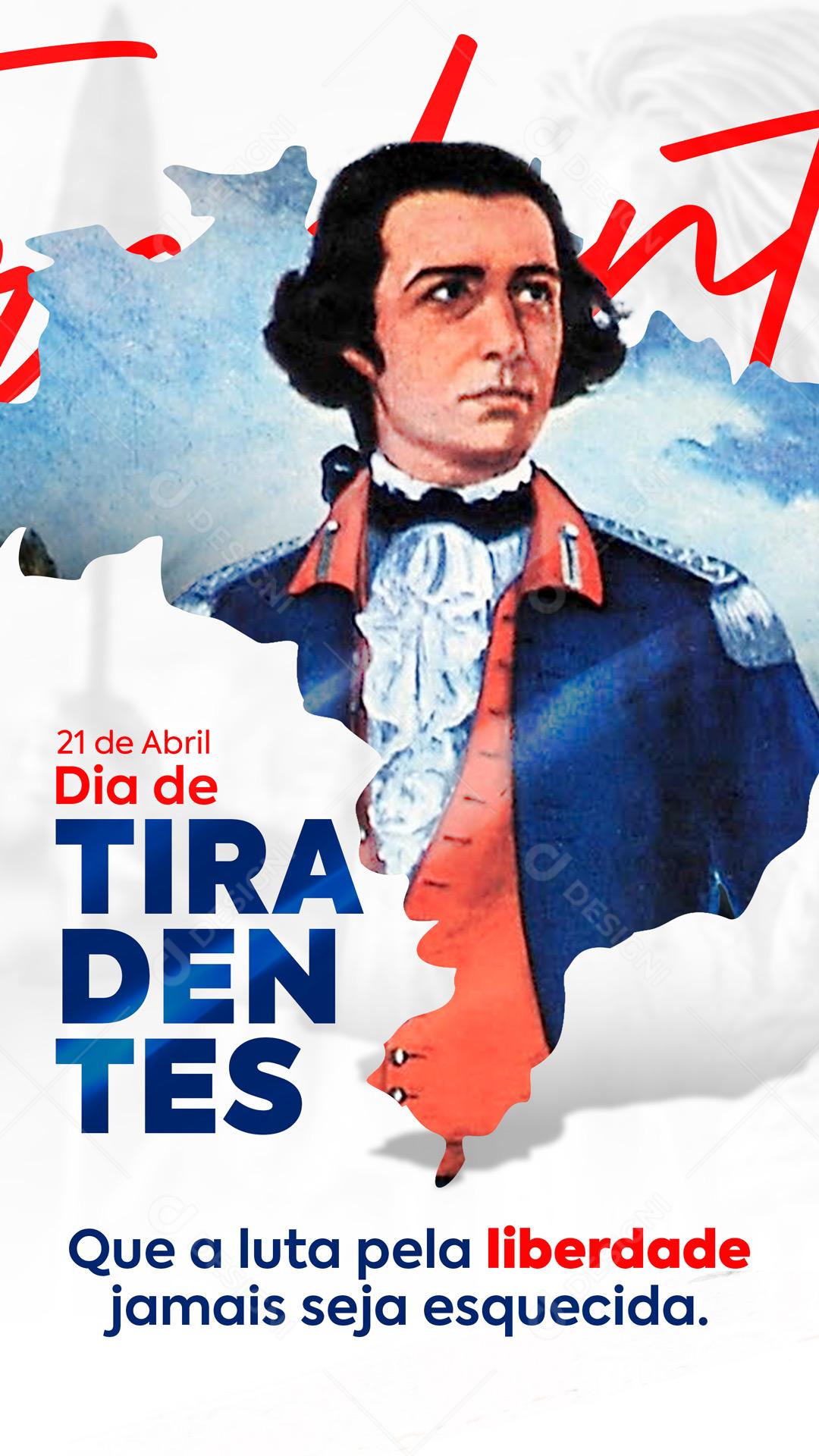 Dia 21 De Abril Data Comemorativa Dia Do Tiradentes Social Media PSD Editável