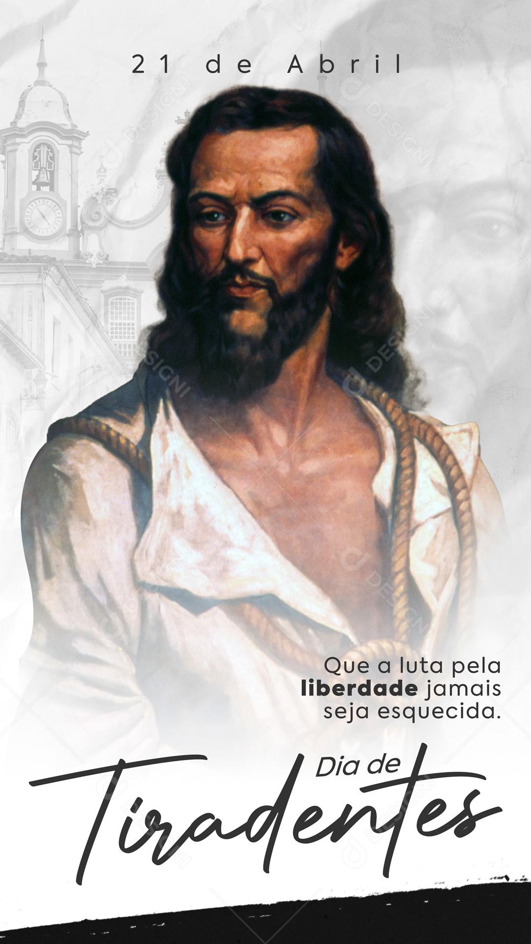 Dia 21 De Abril Data Comemorativa Dia Do Tiradentes Social Media PSD Editável