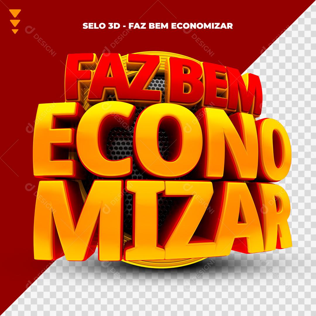 3D Stamp For Composition It's Good To Save Social Media Editable PSD