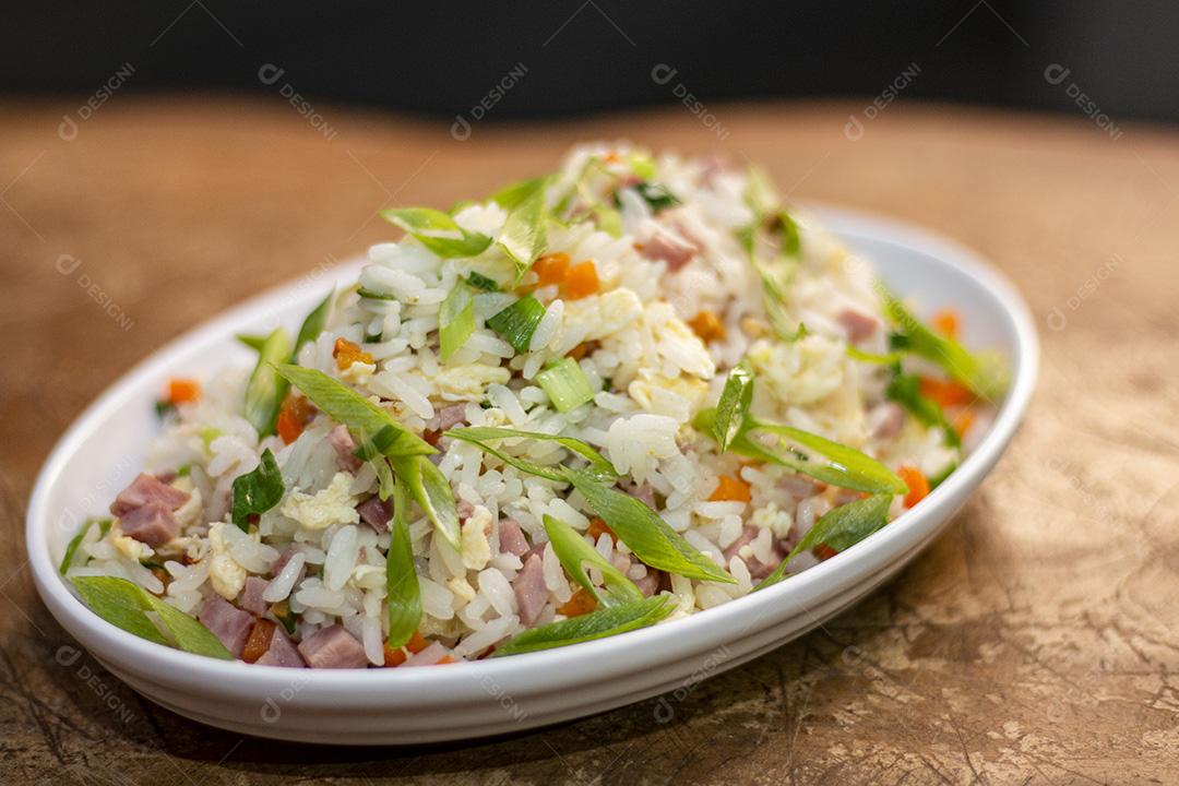 Comida típica brasileira. Risoto.