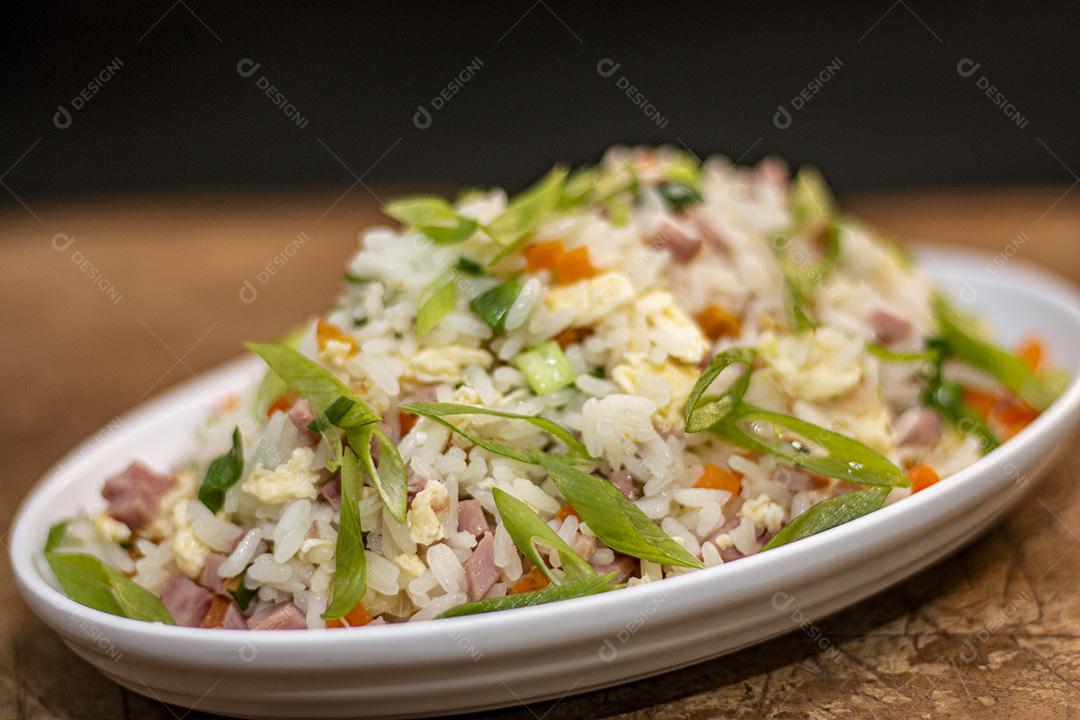 Comida típica brasileira. Risoto.