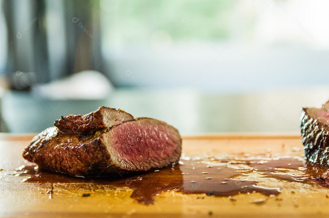 Linda foto de peito bovino (ponta do peito).