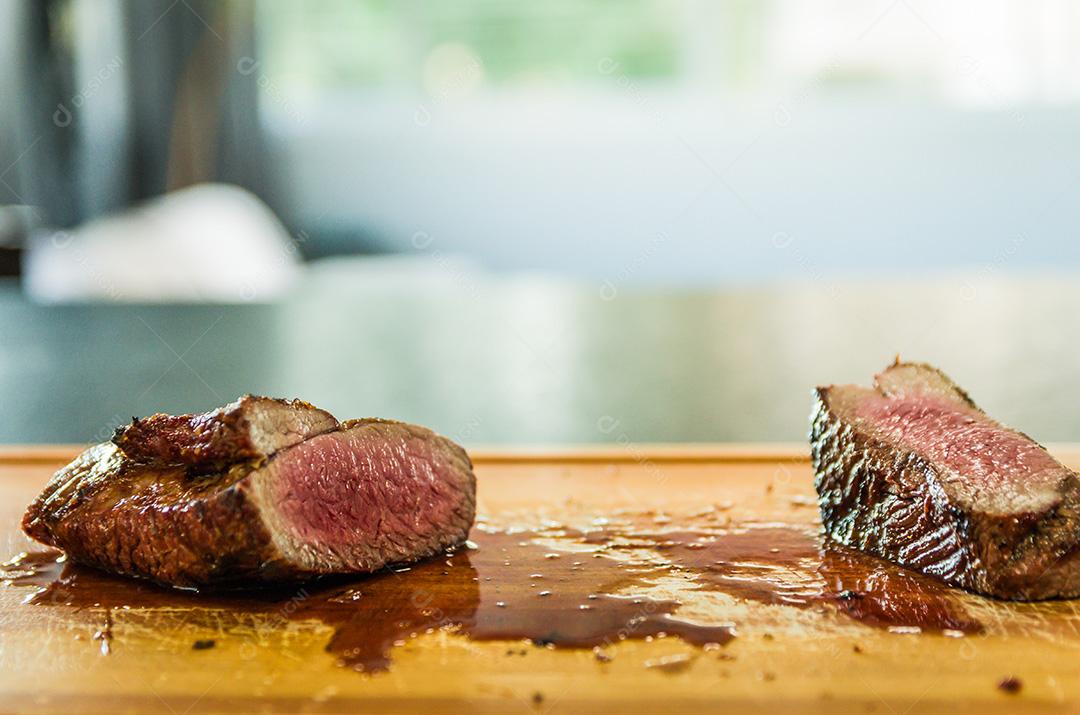 Linda foto de peito bovino (ponta do peito).