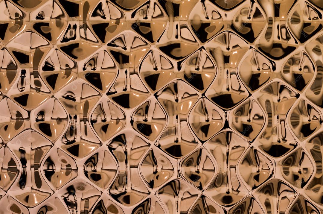 Texturas pedras douradas parede