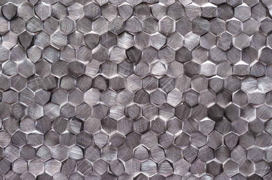 Textura metálica abstrata geométrica