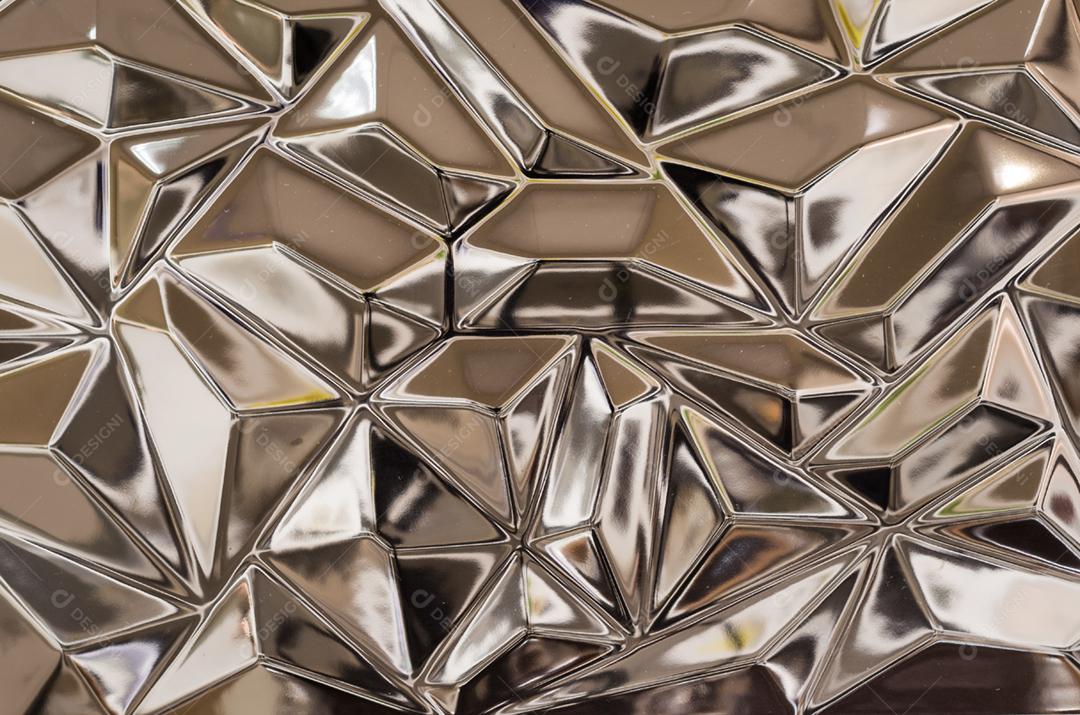 Textura metálica abstrata geométrica