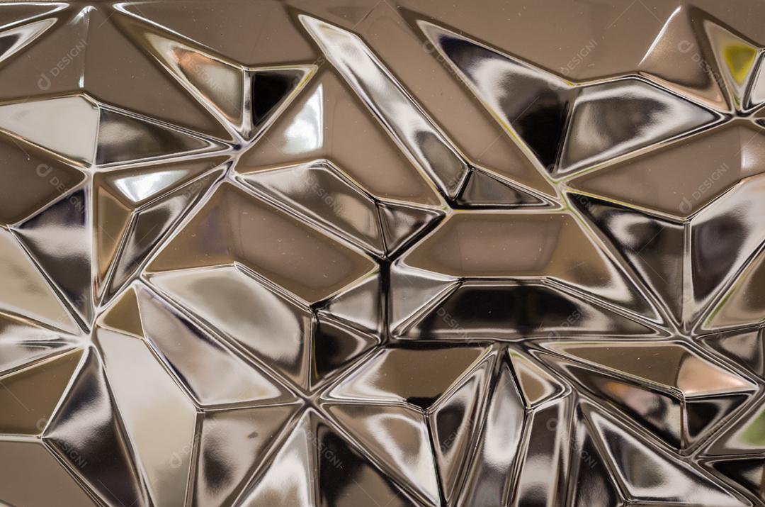 Textura metálica abstrata geométrica