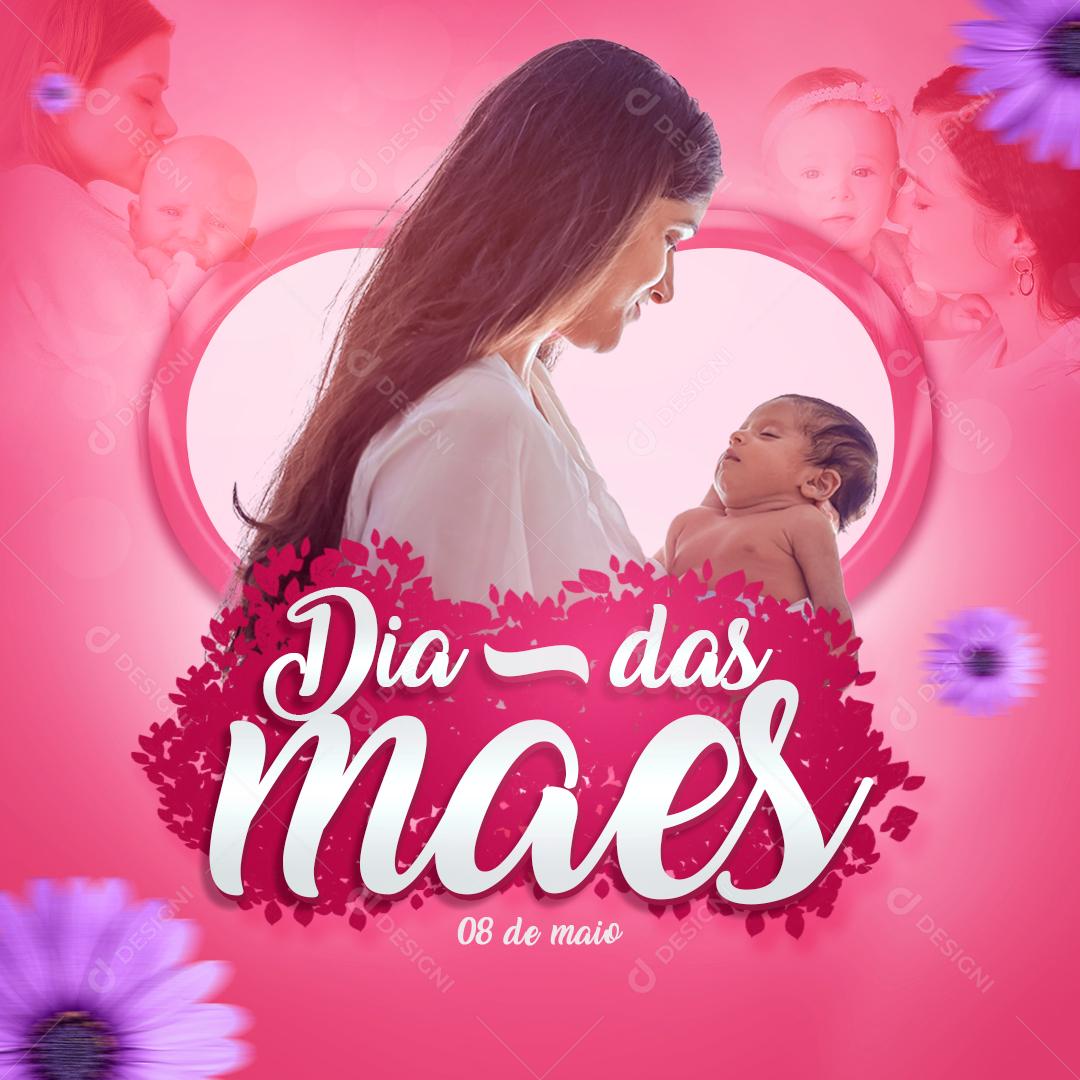 Dia Das Mães Data Comemorativa Social Media PSD Editável