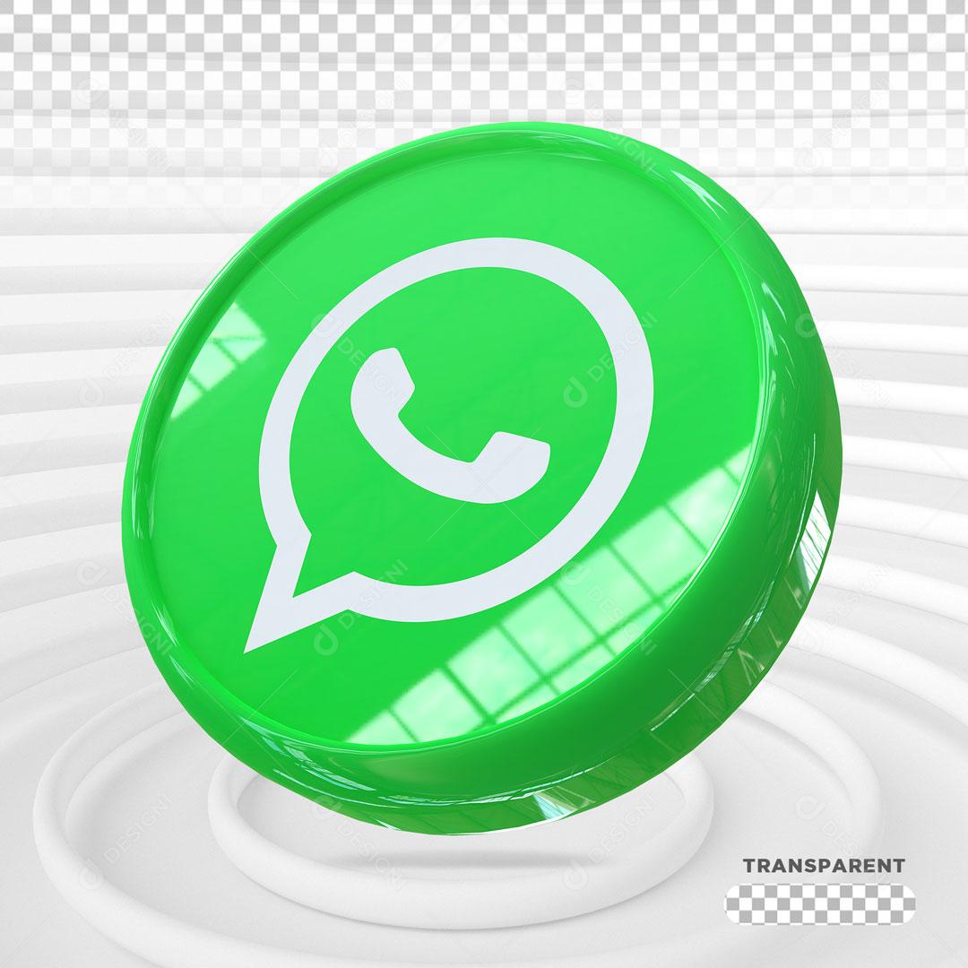 Ícones 3D Para Composição WhatsApp PSD Editável
