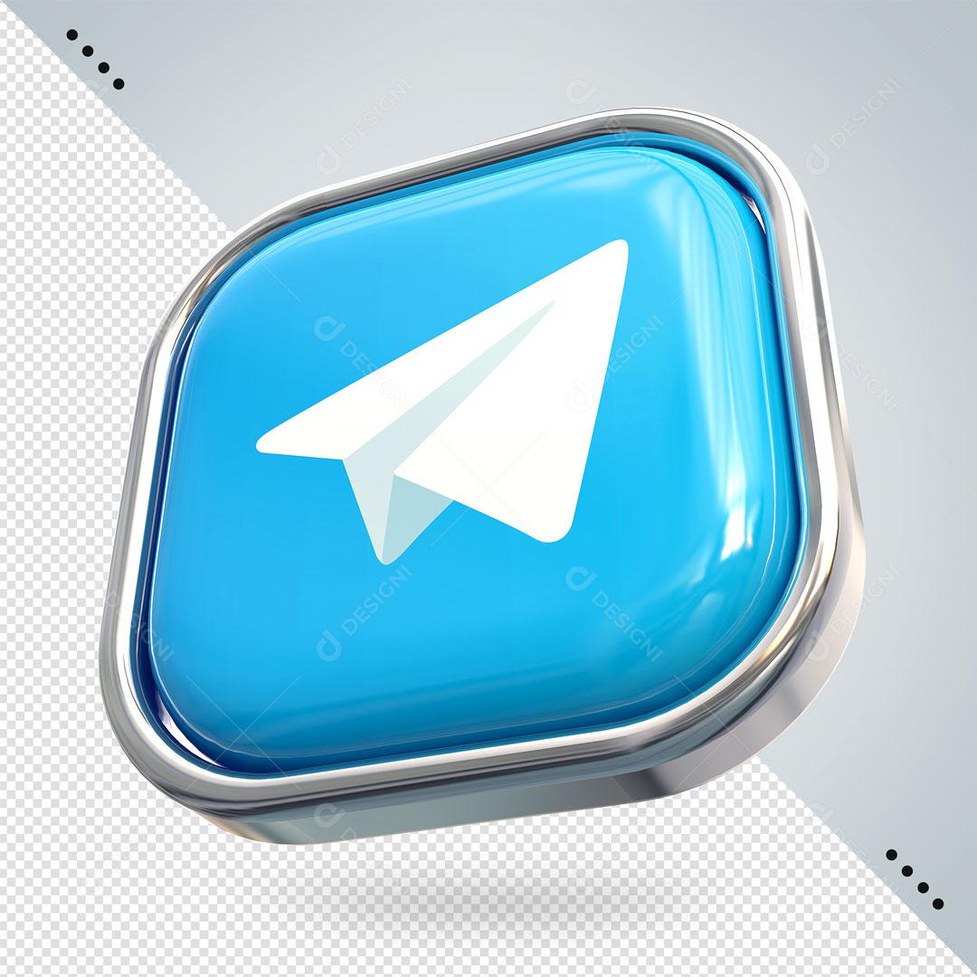 Ícones 3D Para Composição Messenger PSD Editável