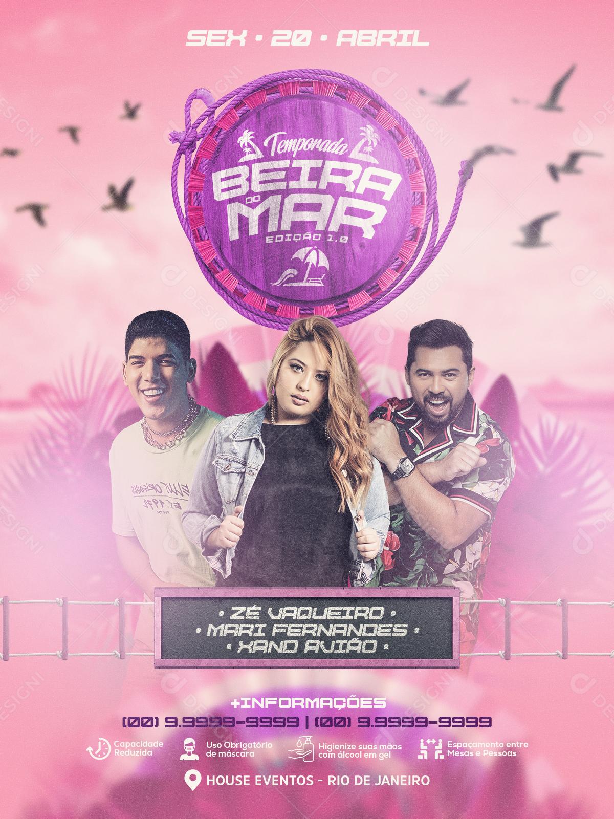 Flyer Quinta Do Peseiro 18 De Abril Social Media PSD Editável