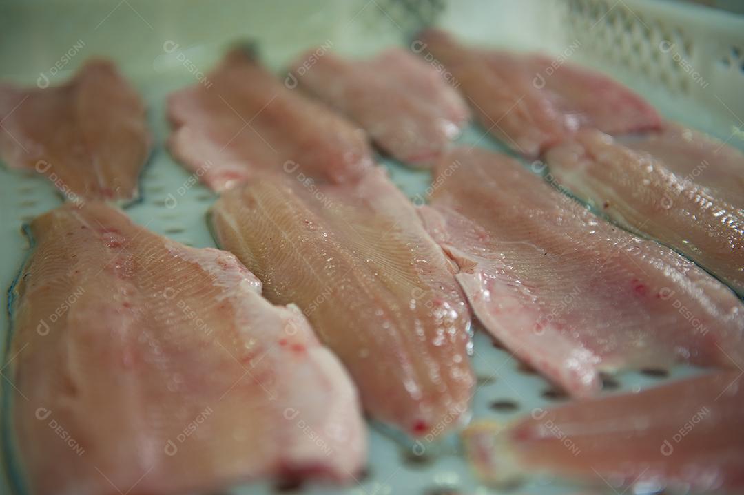 Comida carne Filé de peixe pesca pescarias