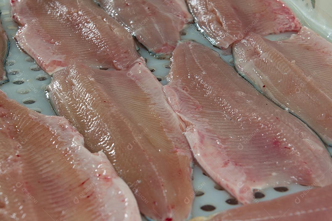 Comida carne Filé de peixe pesca pescarias