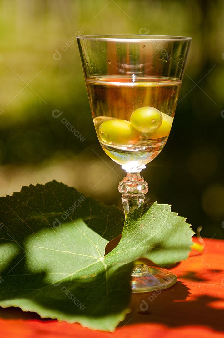 Taças de vidros copos bebida vinho bar gargalo