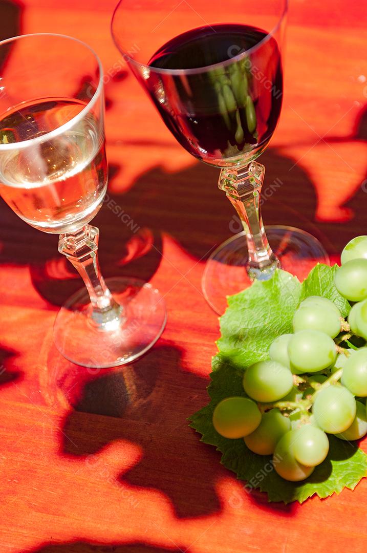 Taças de vidros copos bebida bar gargalo