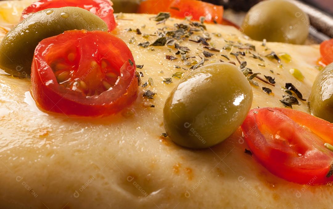 Comida pizza pizzarias azeitonas queijo oregano