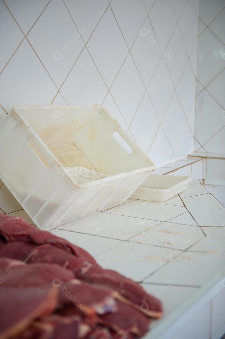 Comida açougues casa de carnes temperos