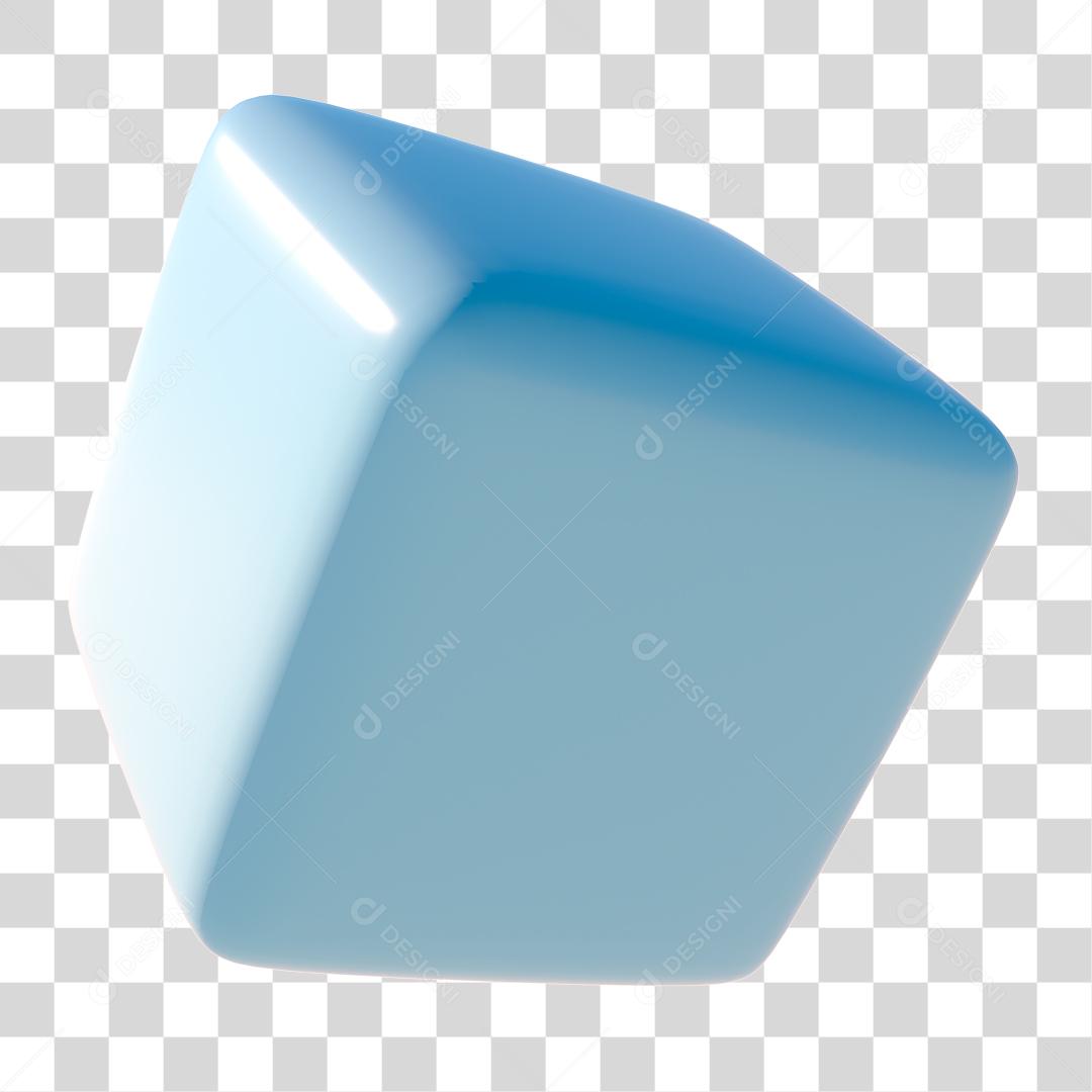 Formas Quadrado 3D Elemento Para Composição PNG Transparente