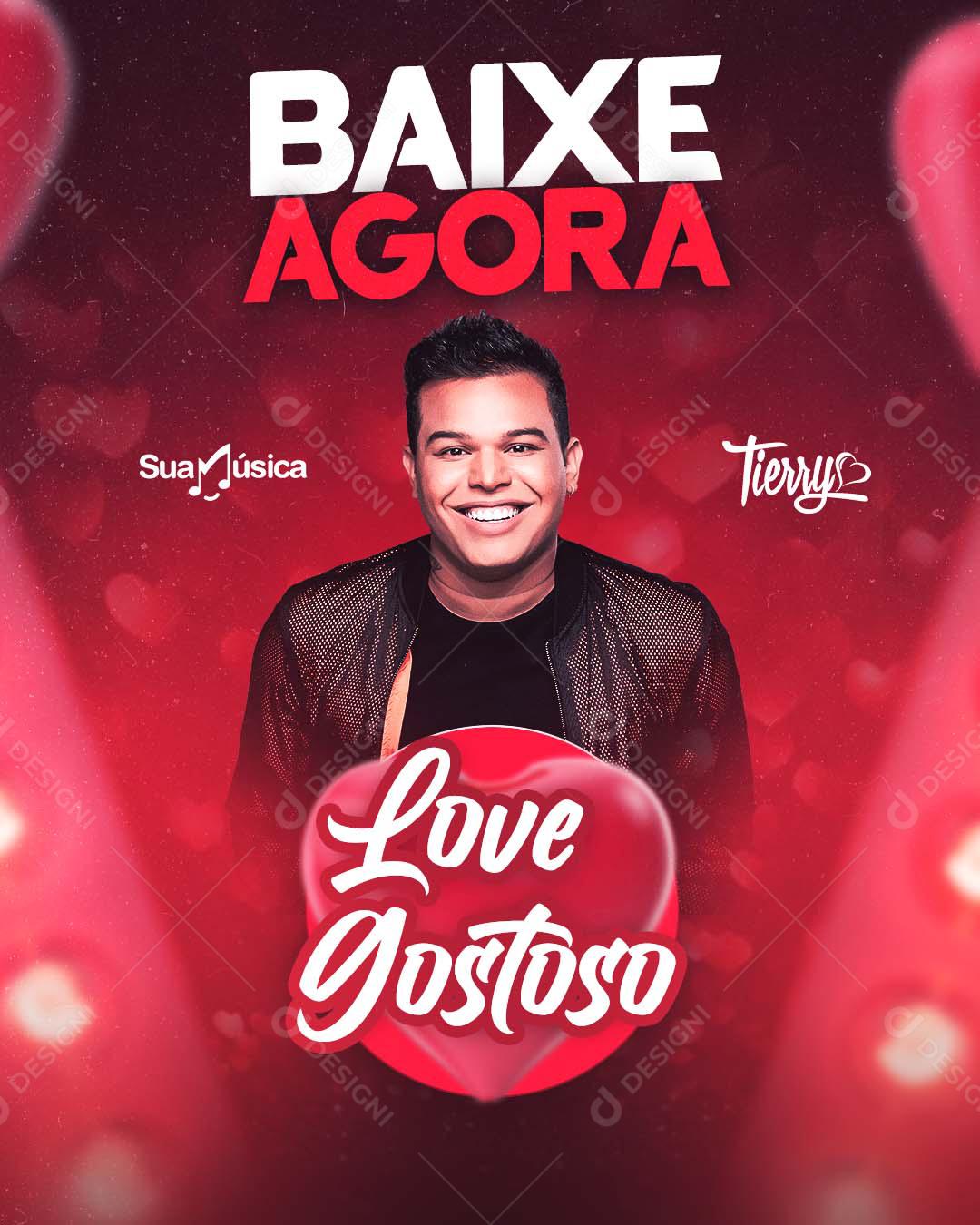 Flyer Baixe Agora Spotify Músicas Eventos Social Media PSD Editável
