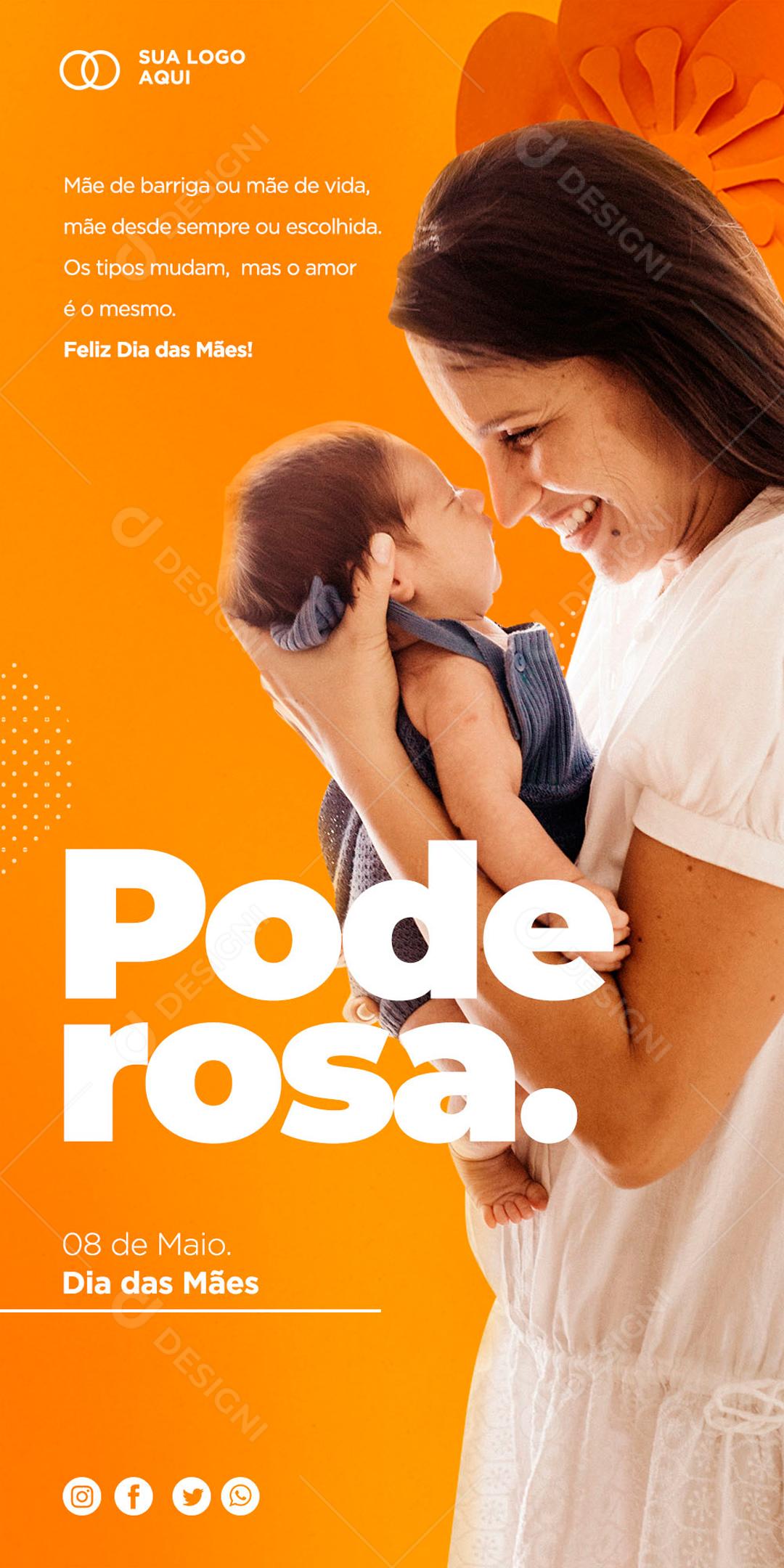 Dia Das Mães Data Comemorativa Social Media PSD Editável