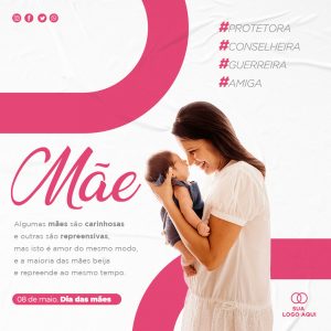 Dia Das Mães Data Comemorativa Social Media PSD Editável