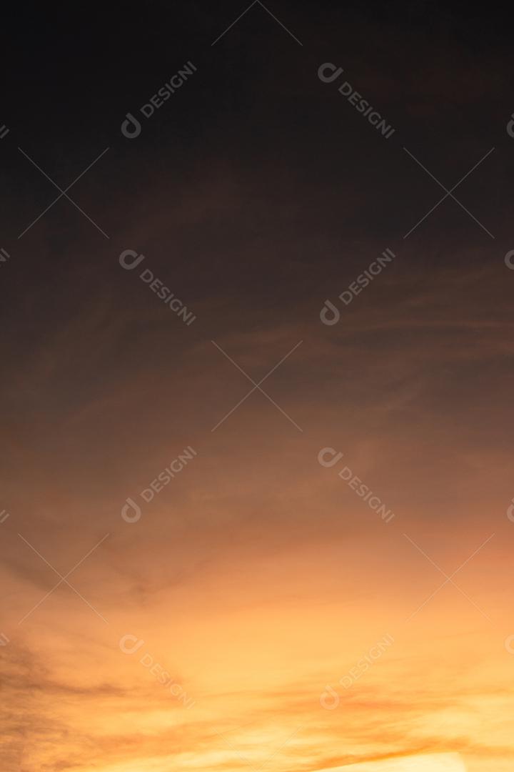 Colorful clouds in the sky at sunrise or sunset. Natural of Natural Origin.