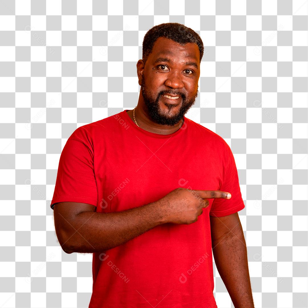 O macho de pele escura positivo tem expressão alegre e sorriso largo com dentes PNG Transparente