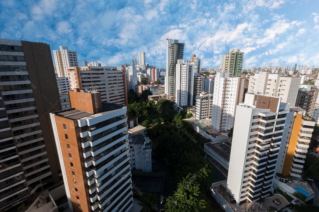 Salvador Bahia Brasil edifícios aéreos.