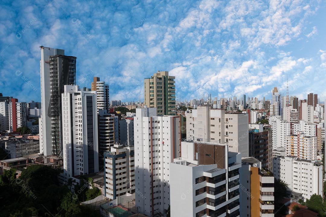 Salvador Bahia Brasil edifícios aéreos.