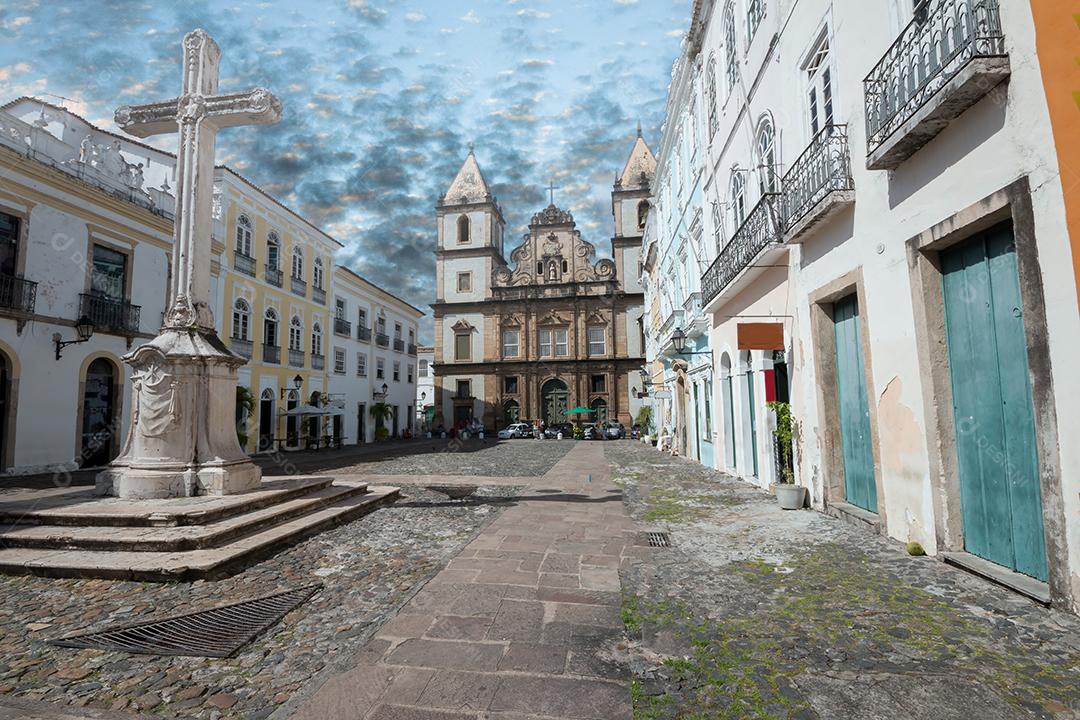 Igreja de São Francisco no Pelourinho Salvador Bahia Brasil.